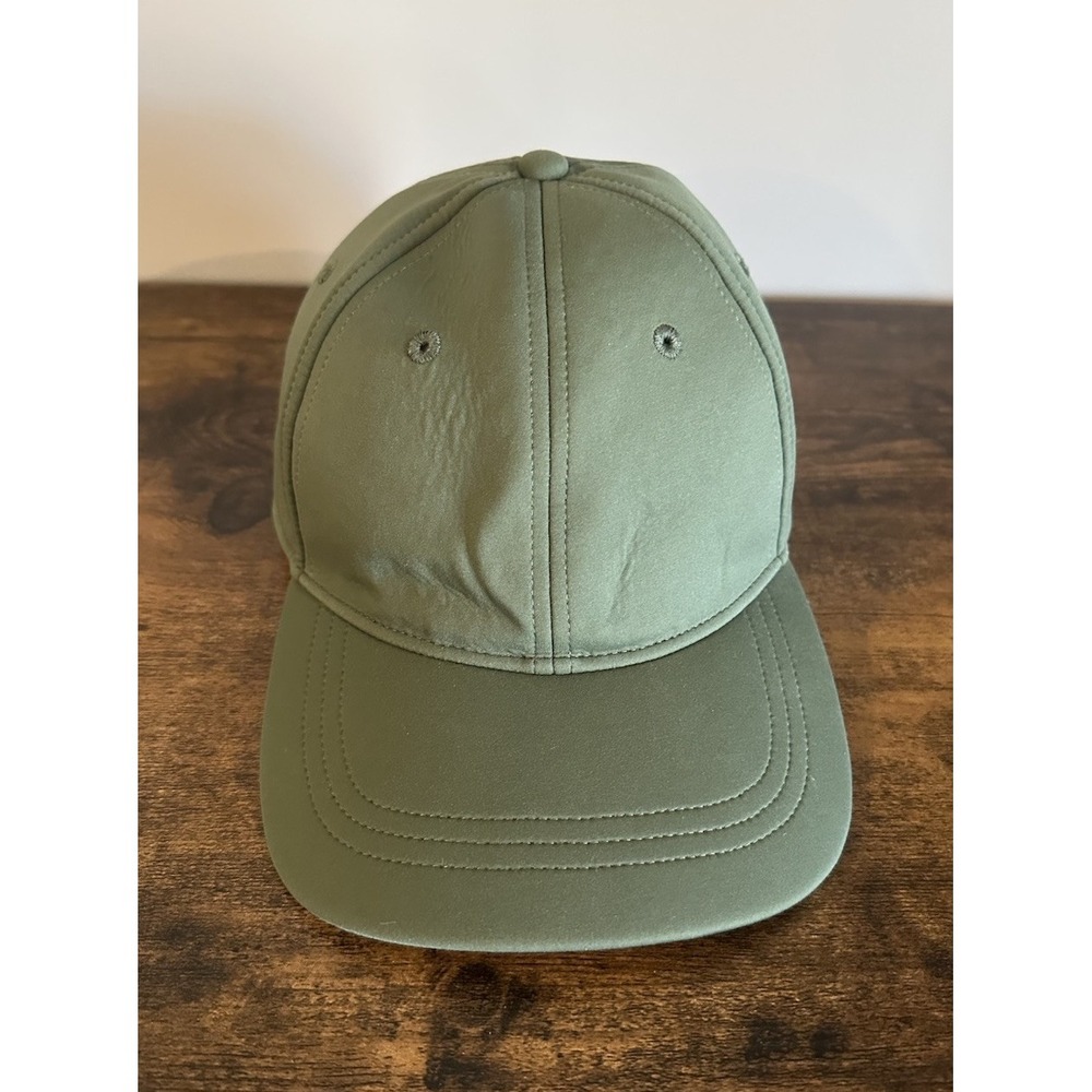 Lululemon Unisex Green Nylon Blend Adjustable Baseball Hat
